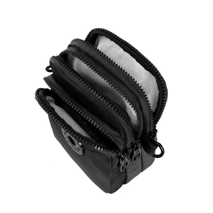 JI Accessories Black-Color Mini Crossbody Sling Bag for Women – Stylish, Lightweight & Travel Friendly
