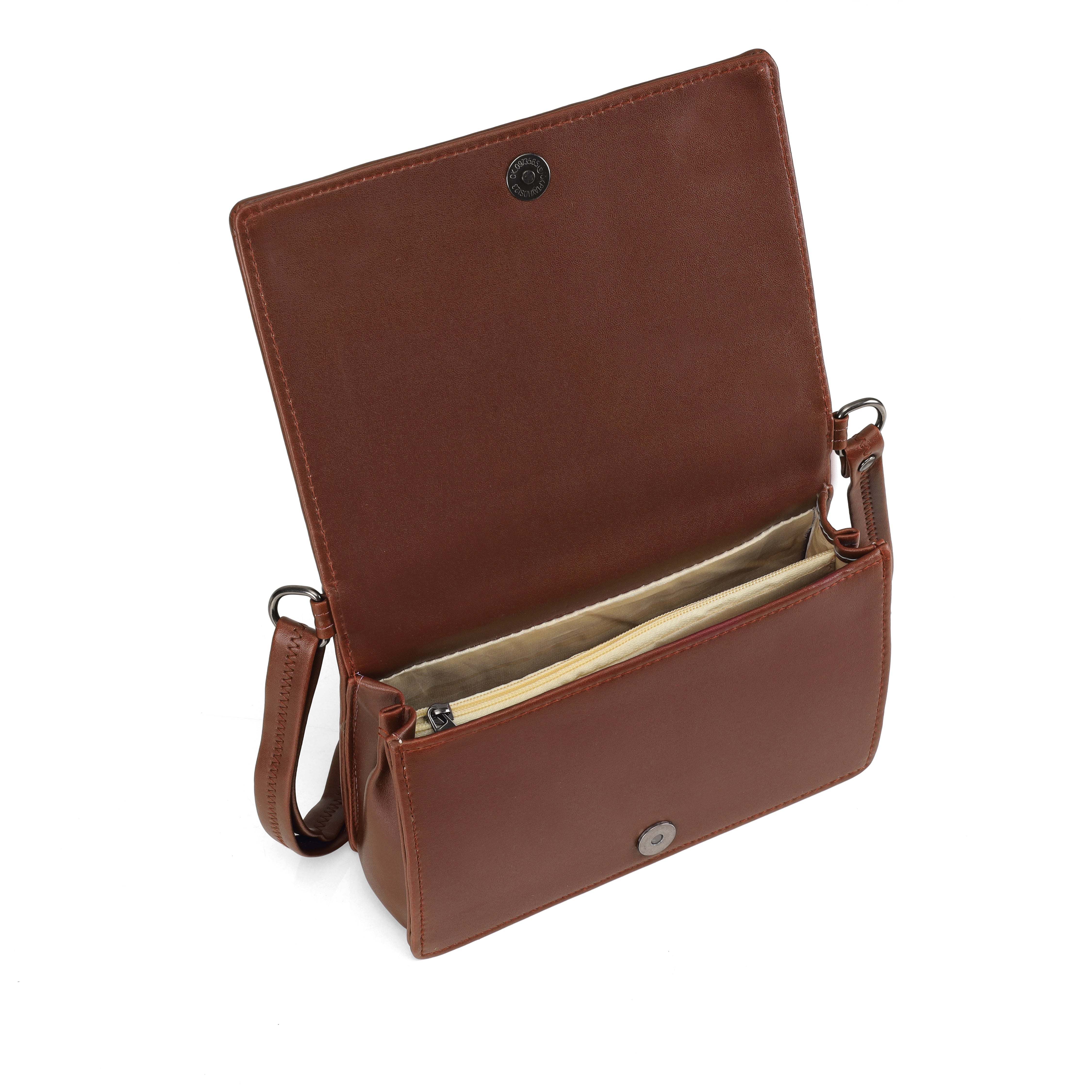 Premium Women’s Sling Clutch Bag | Stylish PU Leather Shoulder Purse with Magnetic Lock – Black, Wine & Taupe