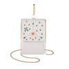 Bag in Floral Beaded Mobile Sling Bag for Women