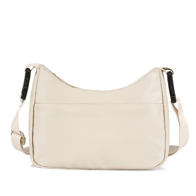 Bag in Women’s Small Crossbody Bag, Lightweight Nylon Shoulder Purse with Zipper Pocket, Adjustable Strap