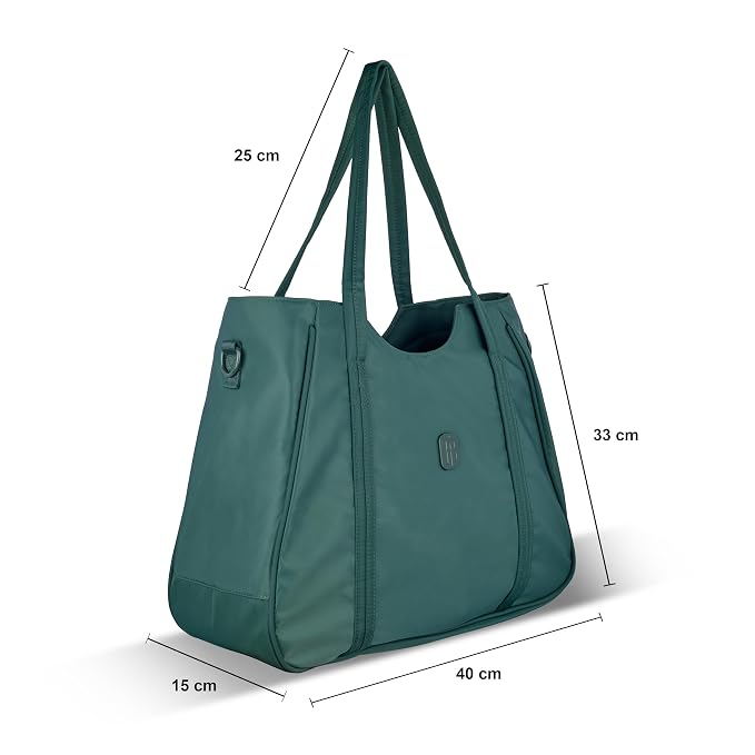 Bag in Women’s Tote Bag with Zipper & Adjustable Shoulder Strap – Lightweight Large Handbag for Work, Travel & Daily Use