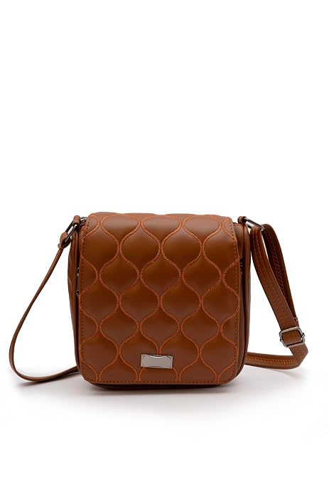 Bag in Crossbody Sling Bag for Women Stylish PU Leather Shoulder Bag