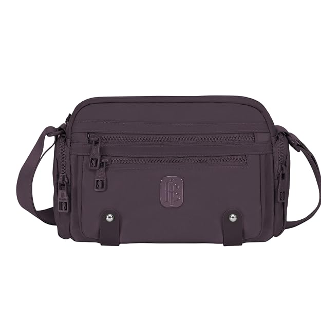 Bag in Fashionable Crossbody Messenger Bag for Women | Durable Nylon Side Bag with Zip Closure