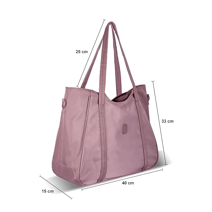 Bag in Women’s Tote Bag with Zipper & Adjustable Shoulder Strap – Lightweight Large Handbag for Work, Travel & Daily Use