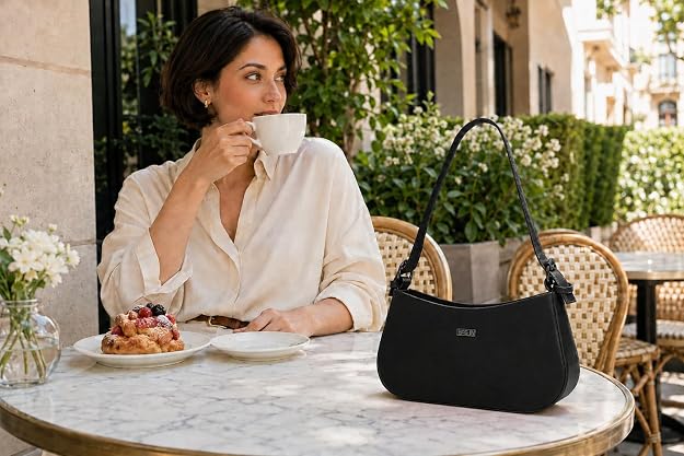 Bag in Women's Premium Shoulder Handbag Elegant Top Handle Purse Spacious Zipper Closure Satchel Bag for Office, Party, Casual, Shopping & Daily Use