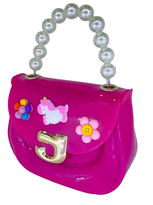 J I ACCESSORIES Cartoon Silicone Crossbody Handbag & Purse – Cute Sling Bag for Girls, Stylish Gift for Children, Trendy Handbag for Women & Girls
