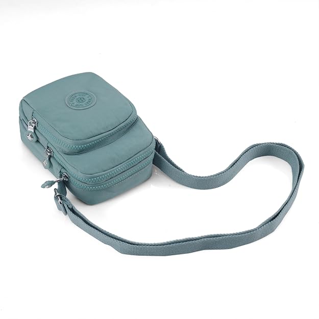 J I Premium Crossbody Sling Bag Multi-Pocket Travel Shoulder Bag For women's