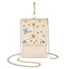 Bag in Floral Beaded Mobile Sling Bag for Women