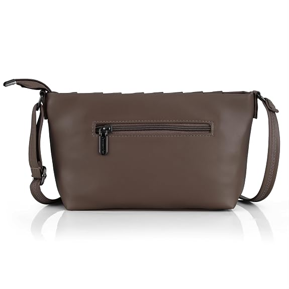 J I Quilted Crossbody Sling Bag for Women Soft Padded Design, Adjustable Strap, Compact Everyday Shoulder Purse