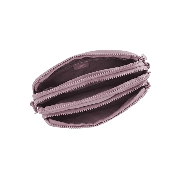 BAG IN Women's Small Crossbody Bag – Lightweight Nylon Shoulder Purse with Adjustable Strap & Front Zipper Pocket – Travel & Everyday Use