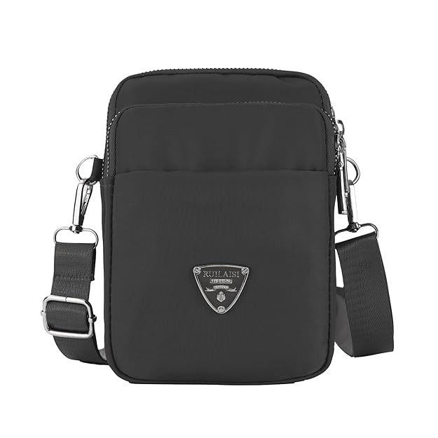 Bag in Multi-Compartment Crossbody Phone Bag for Women Stylish and Compact Zippered Pouch with Adjustable Strap – 8 Trendy Colors for Everyday Use