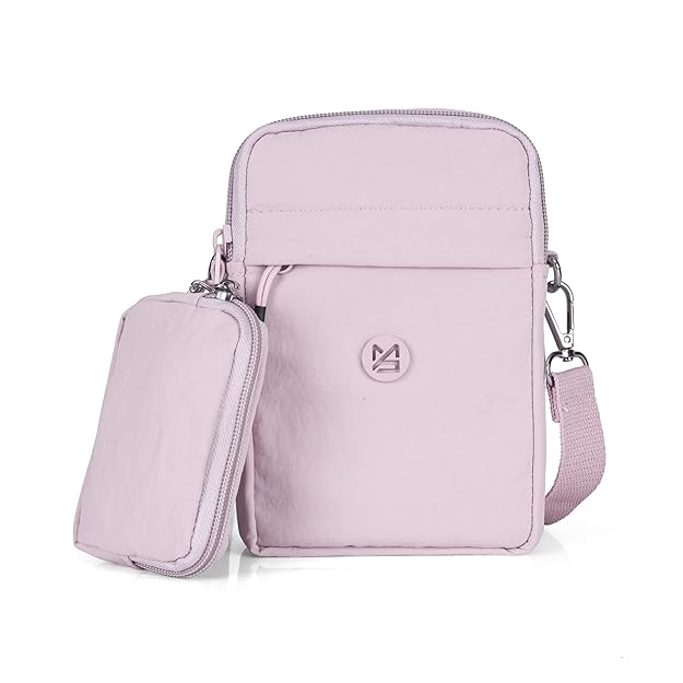 BAG IN Small Crossbody Bag for Women with Detachable Pouch – Multi-Color Travel Shoulder Bag, Light weight Phone Purse with Adjustable Strap