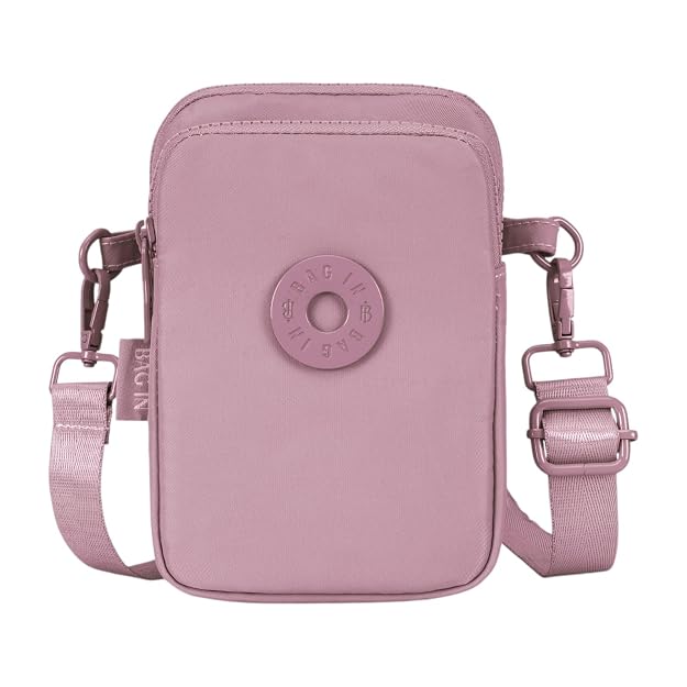 BAG IN Crossbody Travel Bag with Adjustable Strap, Multi-Pocket Phone Purse, Lightweight Nylon Shoulder Bag for Everyday Essentials