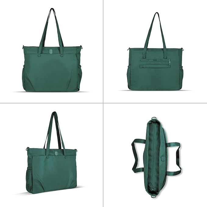 Bag in Premium Large Capacity Everyday Tote Bag for Women with Zipper Closure and Multi Pocket Storag
