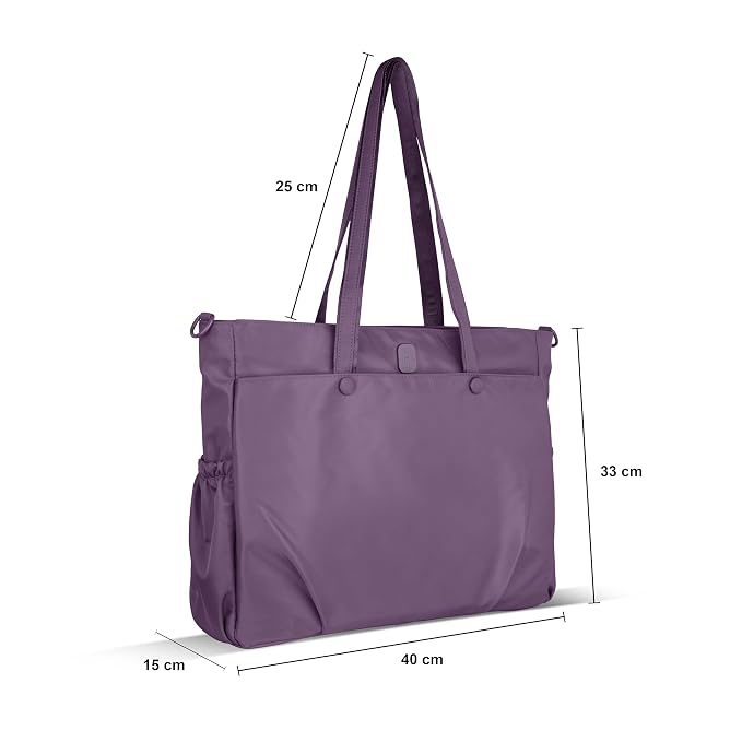 Bag in Premium Large Capacity Everyday Tote Bag for Women with Zipper Closure and Multi Pocket Storag