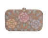 Bag in Women's Elegant Floral Beaded Clutch Bags with Chain Strap Stylish and Sophisticated Evening Handbags