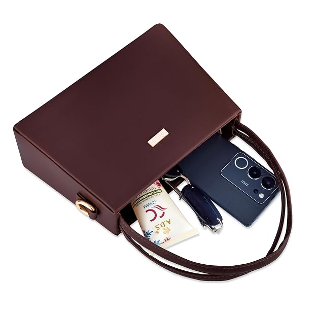 Bag in Women's Premium Shoulder Handbag Elegant Top Handle Purse Spacious Zipper Closure Satchel Bag for Office, Party, Casual, Shopping & Daily Use
