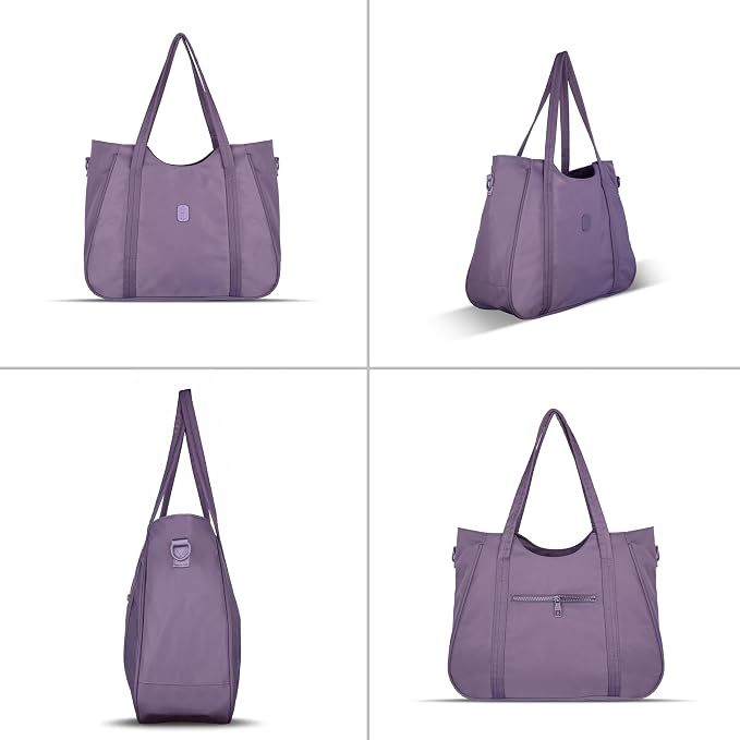 Bag in Women’s Tote Bag with Zipper & Adjustable Shoulder Strap – Lightweight Large Handbag for Work, Travel & Daily Use