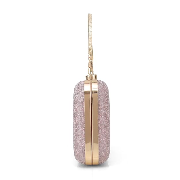 BAG IN Women Evening Hand Clutch | Ladies Party Wedding Purse with Chain Strap