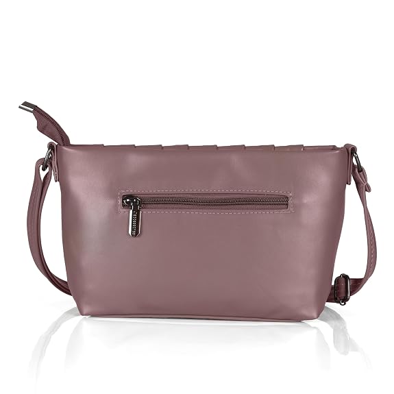 J I Quilted Crossbody Sling Bag for Women Soft Padded Design, Adjustable Strap, Compact Everyday Shoulder Purse