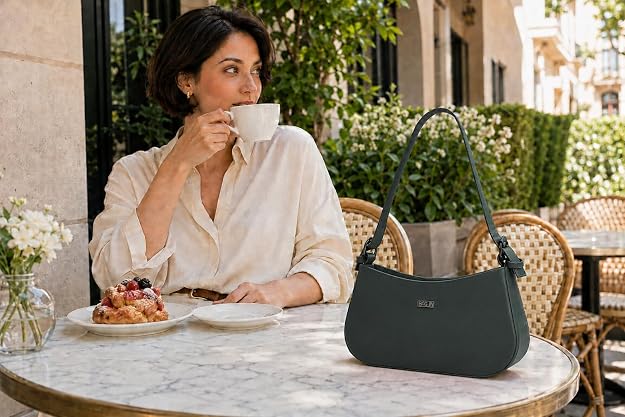Bag in Women's Premium Shoulder Handbag Elegant Top Handle Purse Spacious Zipper Closure Satchel Bag for Office, Party, Casual, Shopping & Daily Use