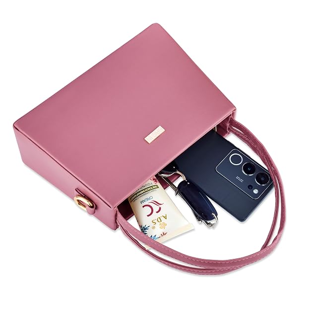 Bag in Women's Premium Shoulder Handbag Elegant Top Handle Purse Spacious Zipper Closure Satchel Bag for Office, Party, Casual, Shopping & Daily Use