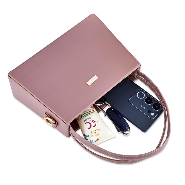 Bag in Women's Premium Shoulder Handbag Elegant Top Handle Purse Spacious Zipper Closure Satchel Bag for Office, Party, Casual, Shopping & Daily Use
