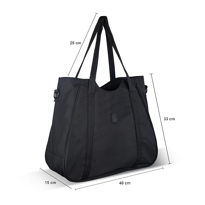 Bag in Women’s Tote Bag with Zipper & Adjustable Shoulder Strap – Lightweight Large Handbag for Work, Travel & Daily Use