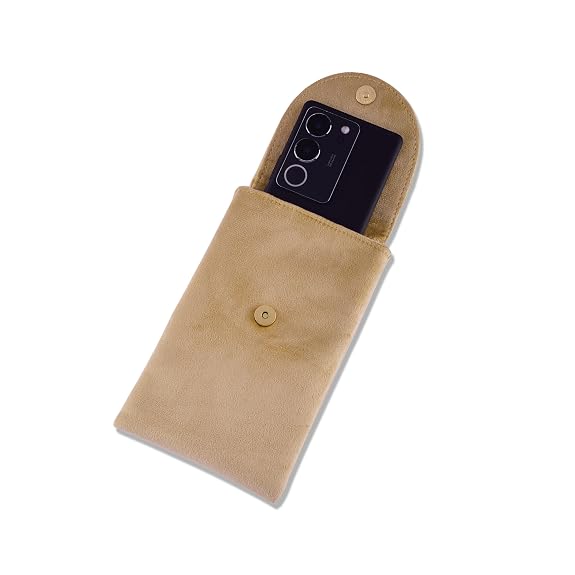 Bag in Women's Flower Beaded Mobile Pouch