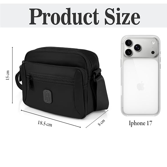 J I Luxury Style Mini Crossbody Sling Bag for Women – Compact, Durable & Multi-Compartment Design