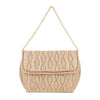 BAG IN Elegant Beaded Evening Clutch Purse with Detachable Chain Strap – Handcrafted Party Shoulder Bag for Women