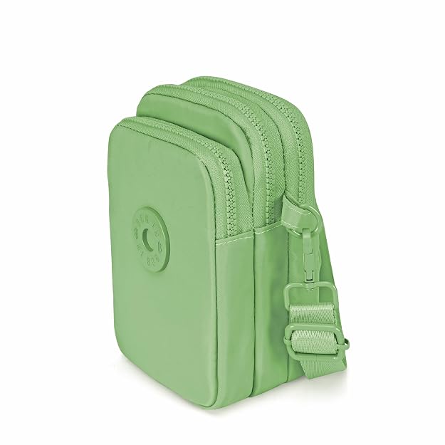 BAG IN Crossbody Travel Bag with Adjustable Strap, Multi-Pocket Phone Purse, Lightweight Nylon Shoulder Bag for Everyday Essentials