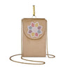 Bag in Women's Flower Beaded Mobile Pouch
