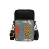 Bag in Bag In Floral Crossbody Bag with Multiple Zippered Compartments - Compact, Stylish and Convenient for Travel and Daily Use