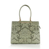 J I Designer Inspired Floral Embossed Tote – Top Handle & Crossbody Bag for Women