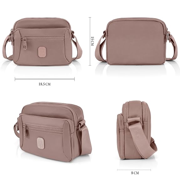 J I Luxury Style Mini Crossbody Sling Bag for Women – Compact, Durable & Multi-Compartment Design