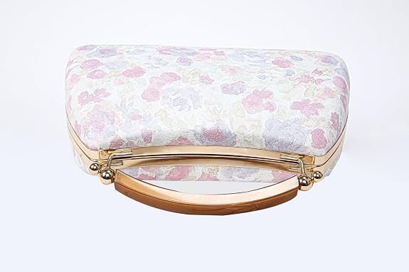 Bag in Floral Handbag with Gold Accents & Crossbody Strap Stylish and Compact Accessory for Every Occasion