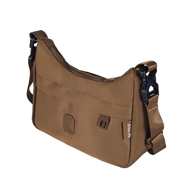 Bag in Women’s Small Crossbody Bag, Lightweight Nylon Shoulder Purse with Zipper Pocket, Adjustable Strap