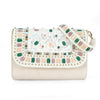 J I Accessories Women wedding designer clutch purse