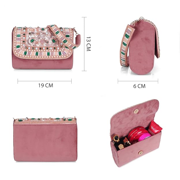 Bag in Women's Quilted Handbag Elegant Shoulder Bag with Chain Strap and Magnetic Closure Perfect for Everyday Use, Parties, and Formal Outings