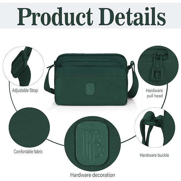 Bag in Women’s Crossbody Bag with Adjustable Strap – Lightweight Shoulder Purse