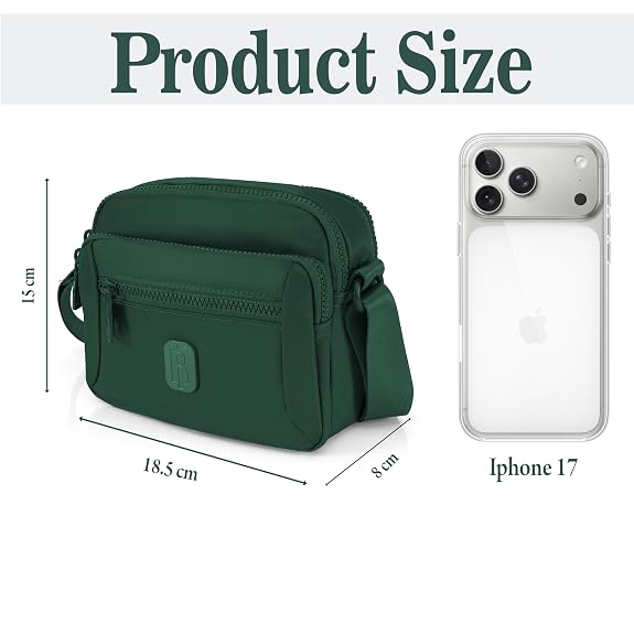 J I Luxury Style Mini Crossbody Sling Bag for Women – Compact, Durable & Multi-Compartment Design