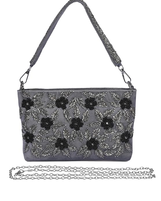 Bag in Women's Exquisite Floral Embroidered Clutch Purses 8 Elegant Designs for Every Occasion