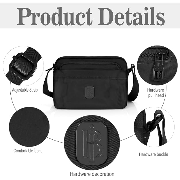 Bag in Women’s Crossbody Bag with Adjustable Strap – Lightweight Shoulder Purse