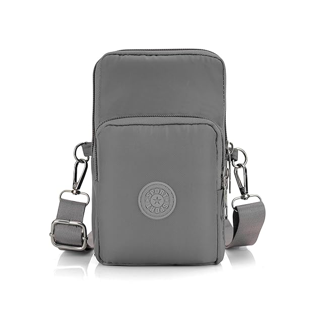 Bag in Women’s Floral Crossbody Phone Bag – Multi-Pocket Small Shoulder Purse with Adjustable Strap