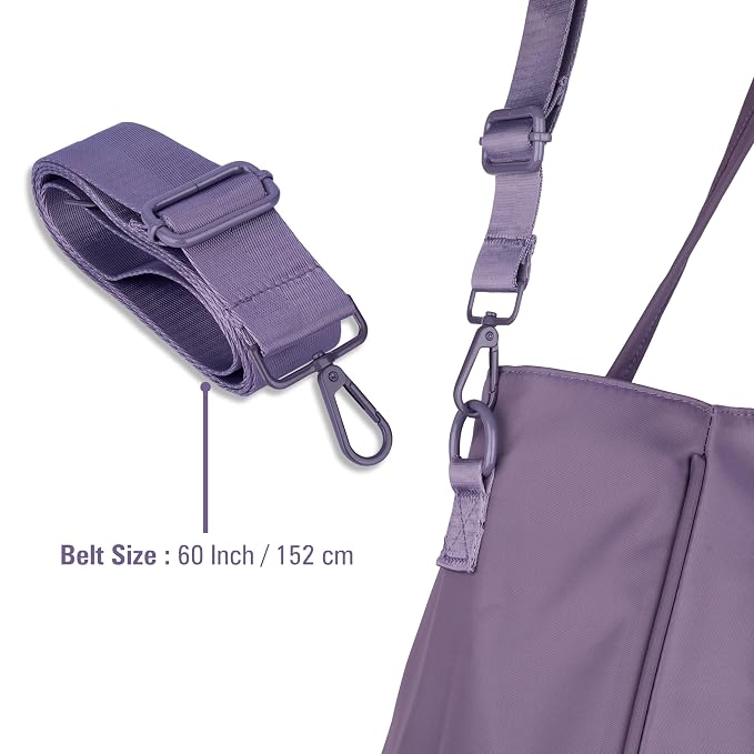 Bag in Women’s Tote Bag with Zipper & Adjustable Shoulder Strap – Lightweight Large Handbag for Work, Travel & Daily Use