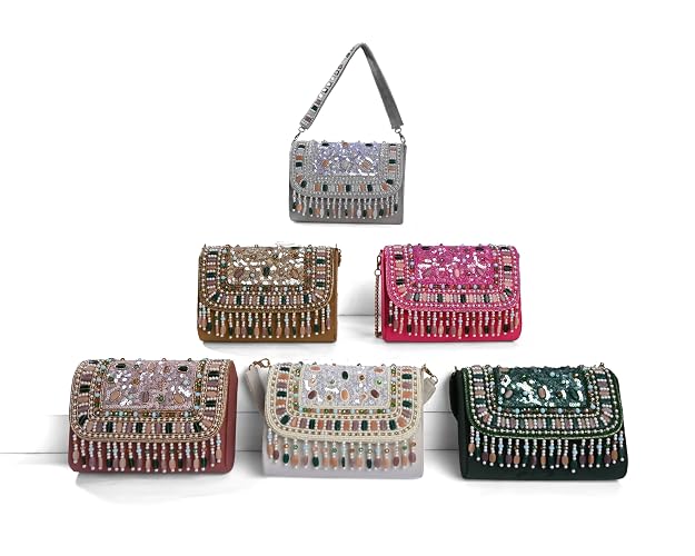 Bag in Women's Quilted Handbag Elegant Shoulder Bag with Chain Strap and Magnetic Closure Perfect for Everyday Use, Parties, and Formal Outings