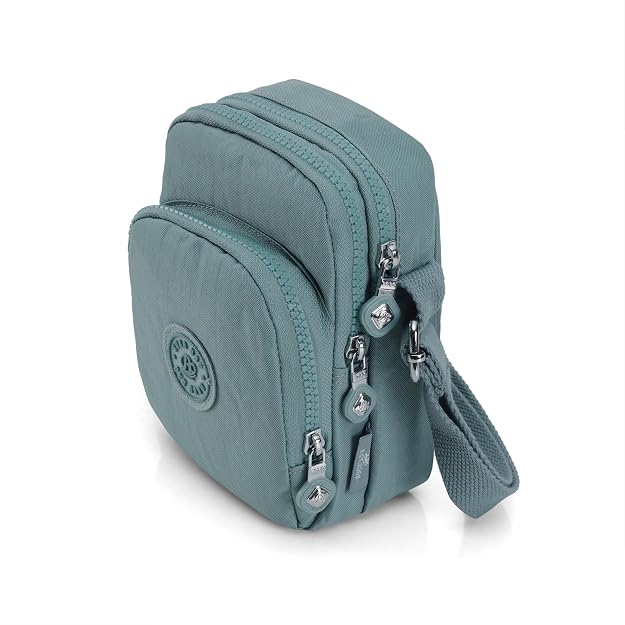 J I Premium Crossbody Sling Bag Multi-Pocket Travel Shoulder Bag For women's