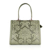 Bag in Elegant Damask Patterned Handbag for Women Chic Designer Shoulder Bag with Durable Handles Perfect for Formal & Casual Outings