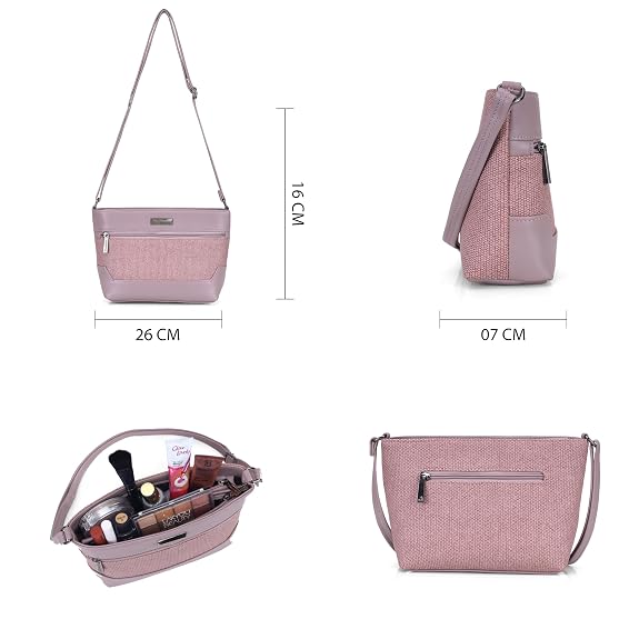J I ACCESSORIES Sling Bag for Women – Stylish Crossbody Handbag for Travel, Office & Evening Use